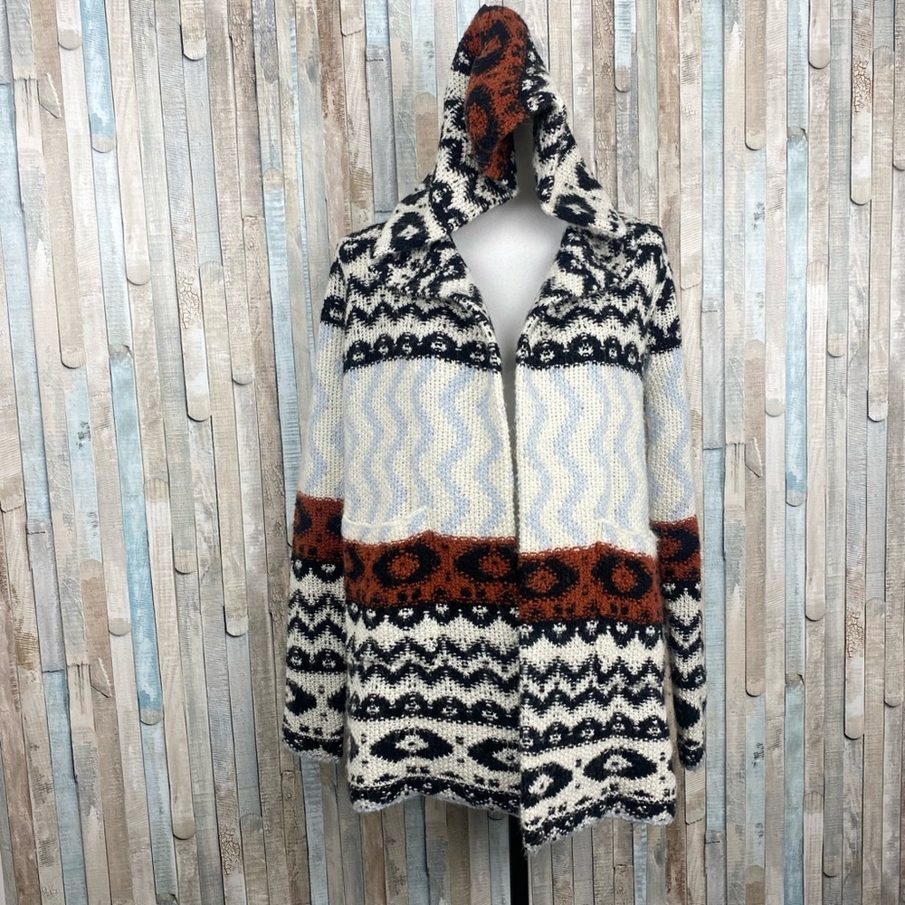 Abercrombie Fitch‎ XS Hooded Long Cardigan Sweater